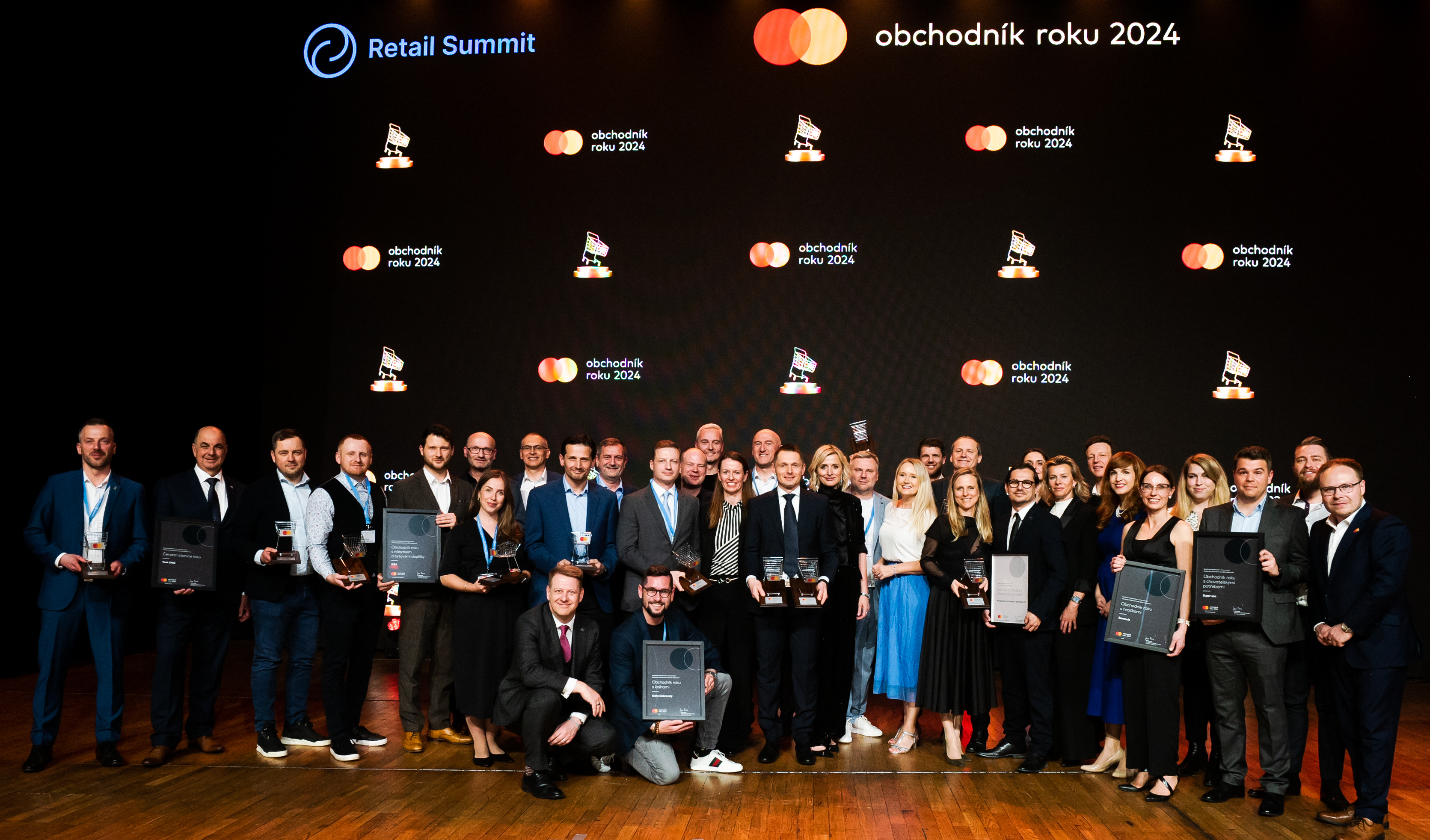 Vítězové 22. ročníku ocenění Mastercard Obchodník roku 2024 Vítězové 22. ročníku ocenění Mastercard Obchodník roku 2024