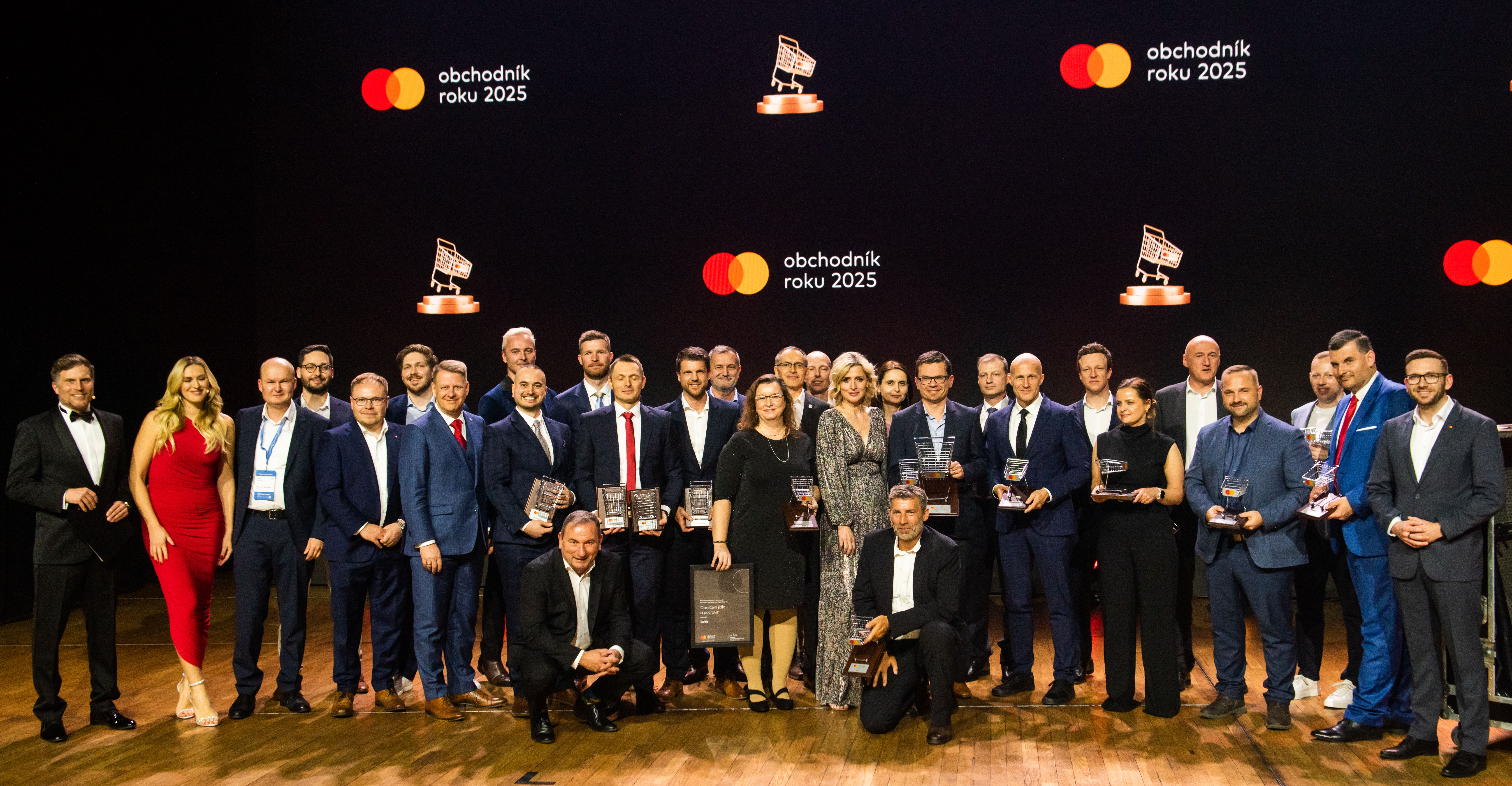 Vítězové 23. ročníku ocenění Mastercard Obchodník roku 2025